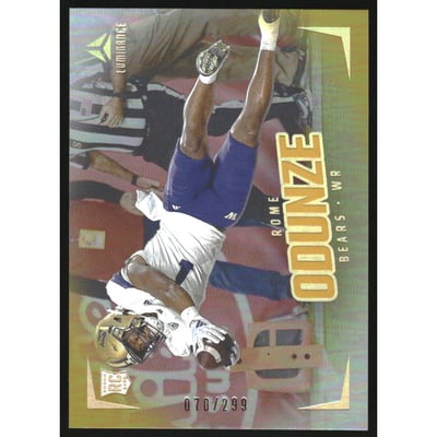 2024 Panini Luminance Gold #185 Rome Odunze