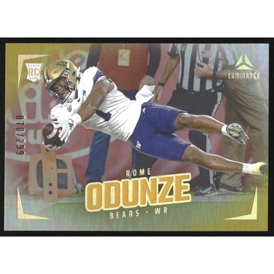2024 Panini Luminance Gold #185 Rome Odunze