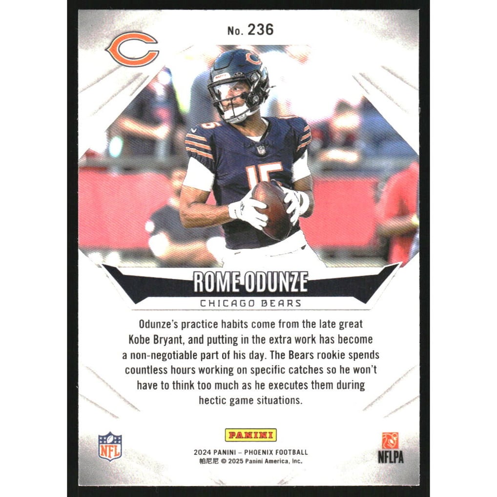 2024 Panini Phoenix Hyper #236 Rome Odunze
