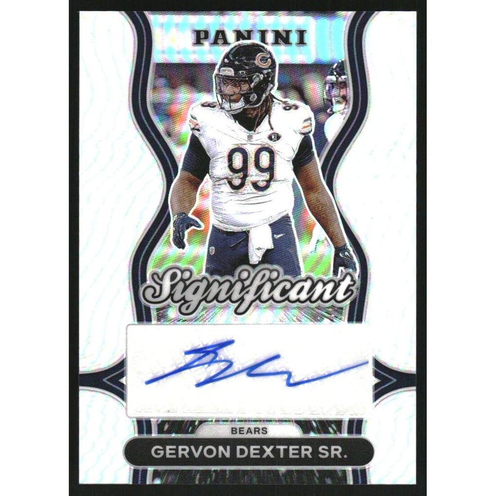 2024 Panini Prizm Significant Signatures #99 Gervon Dexter Sr.