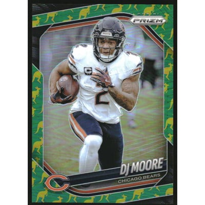 2025 Panini Prizm Prizms Kangaroo #92 D.J. Moore