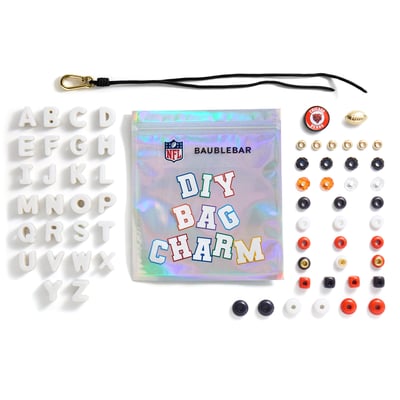 Chicago Bears BaubleBar Mini Custom Bag Charm Bead Kit
