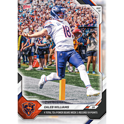 Caleb Williams - 2026 NFL Topps NOW® - Card 11