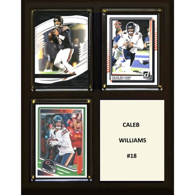 Caleb Williams Chicago Bears 8" x 10" Trading Card Plaque