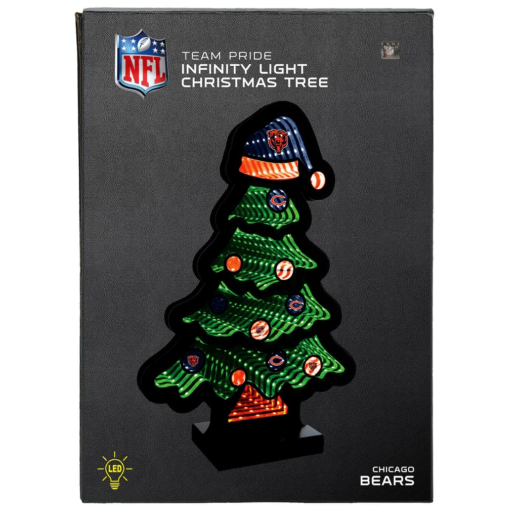 Chicago Bears 12" Christmas Tree LED Infinity Light