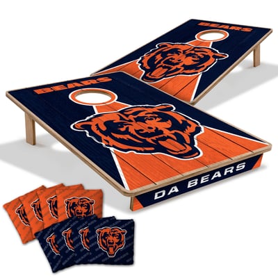 Chicago Bears 2' x 3' Cornhole Game with Bags