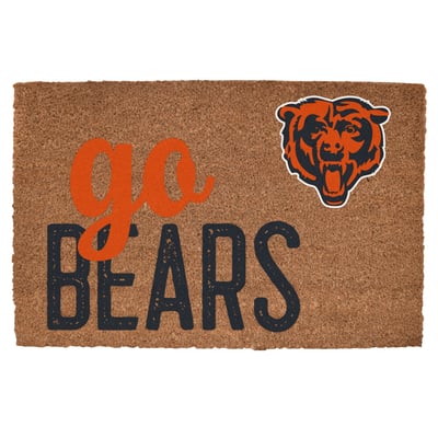 Chicago Bears 20" x 30" Go Team Coir Door Mat
