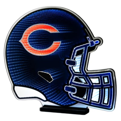 Chicago Bears 24" Helmet LED Infinity Light