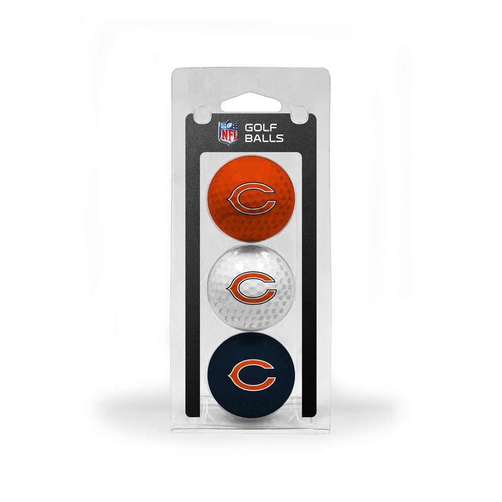 Chicago Bears 3-Pack Multi-Colored Team Golf Ball Set