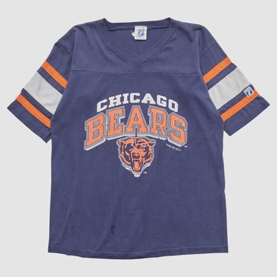 Chicago Bears Logo 7 1993 T-shirt - Navy - S by Fanatics Real Vintage