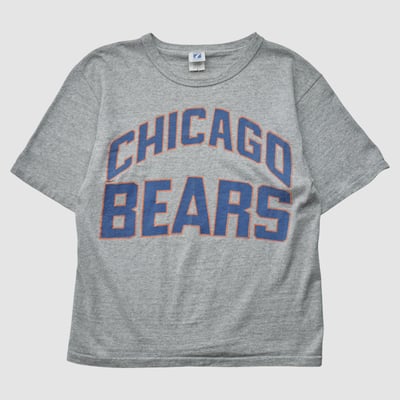 Chicago Bears Logo 7 90s T-shirt - Heather Gray - S by Fanatics Real Vintage