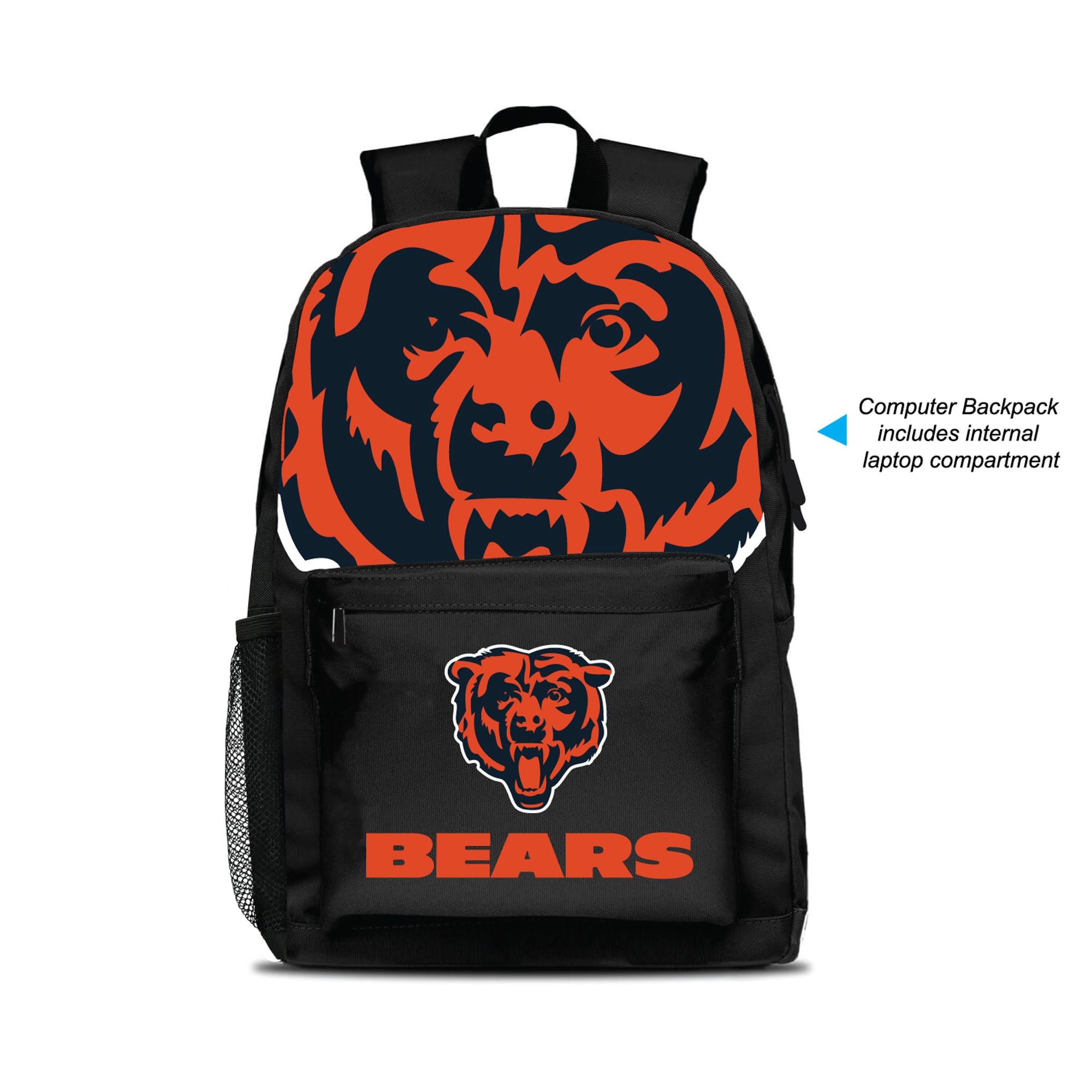 ?? NFL Chicago Bears Bohemian Backpack ? Loungefly Chicago Bears Varsity Mini Backpack - Walmart.com main image 2