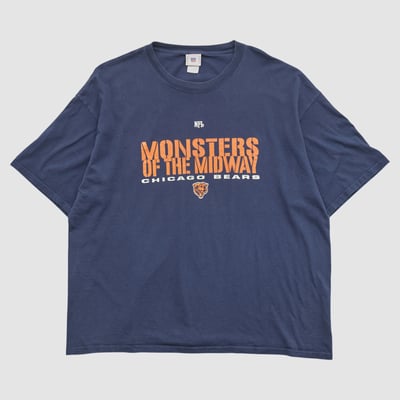 Chicago Bears NFL 2000s T-shirt - Navy - 3XL by Fanatics Real Vintage