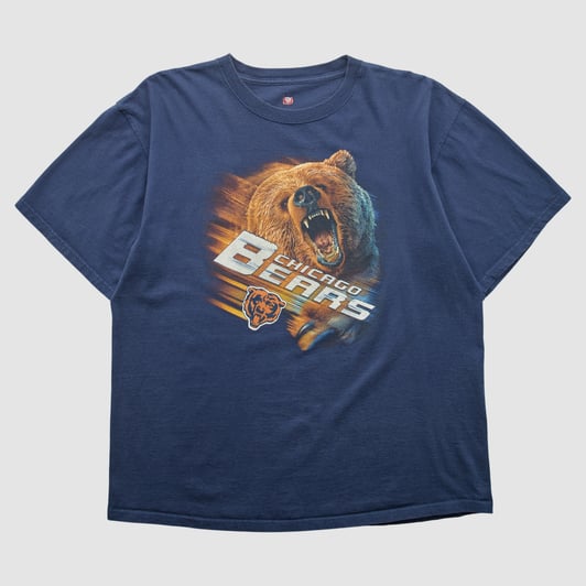 Chicago Bears NFL 2000s T-shirt - Navy - XL by Fanatics Real Vintage