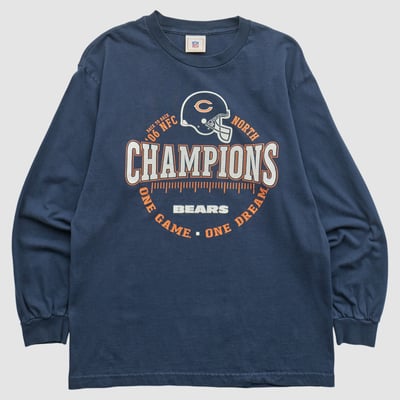 Chicago Bears NFL 2006 Long Sleeve T-shirt - Navy - L by Fanatics Real Vintage