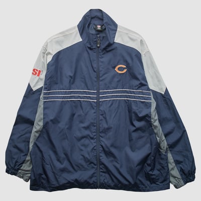 Chicago Bears NFL 2010s Full Zip Jacket - Navy - XL by Fanatics Real Vintage