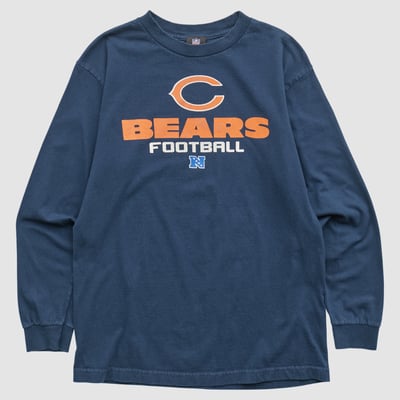Chicago Bears NFL 2010s Long Sleeve T-shirt - Navy - S by Fanatics Real Vintage