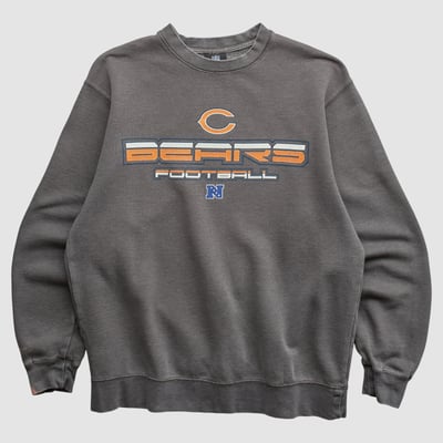 Chicago Bears NFL 2010s Pullover Sweatshirt - Gray - S by Fanatics Real Vintage