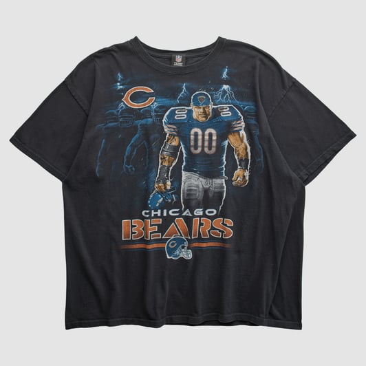 Chicago Bears NFL 2010s T-shirt - Black - 2XL by Fanatics Real Vintage
