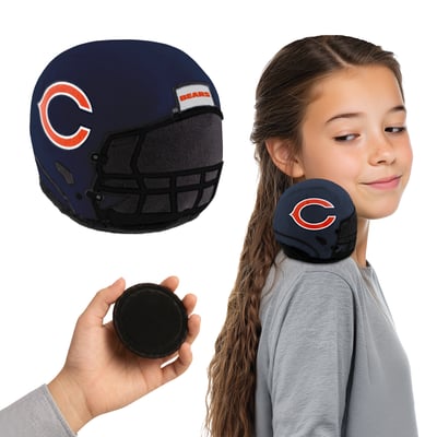 Chicago Bears Plush Magnetic Toy Helmet Shoulder Buddy