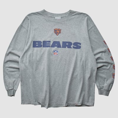 Chicago Bears Reebok 2000s Long Sleeve T-shirt - Gray - XL by Fanatics Real Vintage