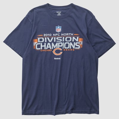 Chicago Bears Reebok 2010 T-shirt - Navy - L by Fanatics Real Vintage