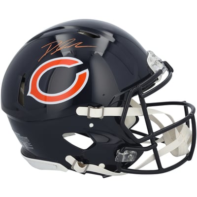 D'Andre Swift Chicago Bears Autographed Fanatics Authentic Riddell Speed Authentic Helmet 