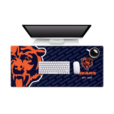Chicago Bears Fanpoint 15.7" x 35.4" Logo Series Desk Pad