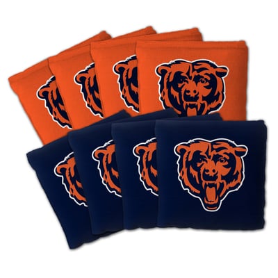 Chicago Bears Fanpoint Eight-Piece Cornhole Bag Set