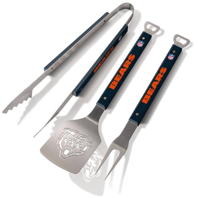 Chicago Bears Fanpoint Spirit Series 3-Piece BBQ Set