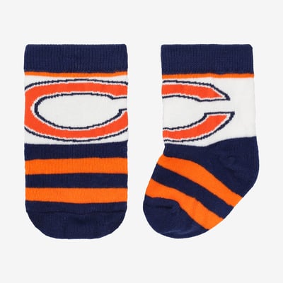  Chicago Bears Starter Infant Rugby Block Socks - Navy
