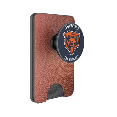 Chicago Bears Keyscaper Football PopSockets Magnetic Wallet