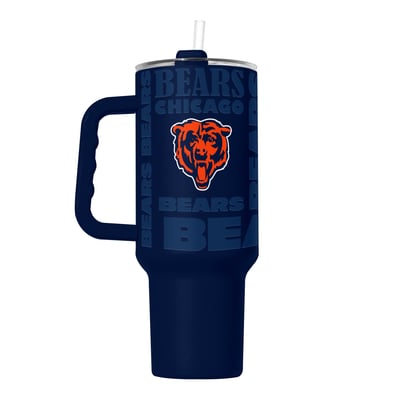  Chicago Bears Logo Brands 40oz. Replay Powder Coat Tumbler