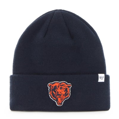 Chicago Bears '47 Primary Alternate Logo Basic Cuffed Knit Hat - Navy