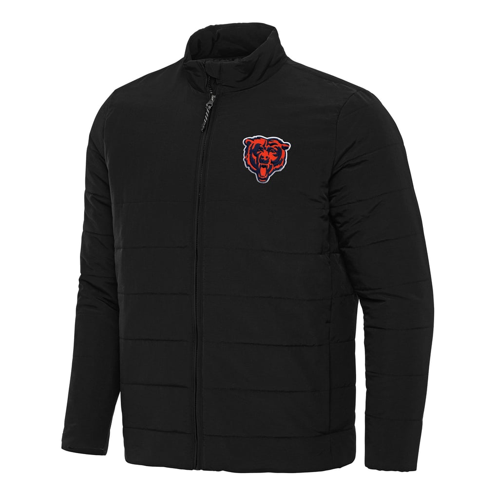  Chicago Bears Antigua Swelter Full-Zip Jacket - Black