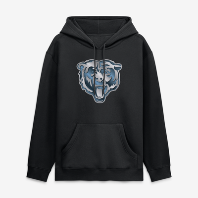 Chicago Bears Forged Mascot Hoodie - Black