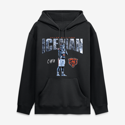 Caleb Williams Chicago Bears Iceman Hoodie - Black
