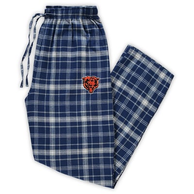 Chicago Bears Concepts Sport Big & Tall Ultimate Sleep Pant - Navy/Gray