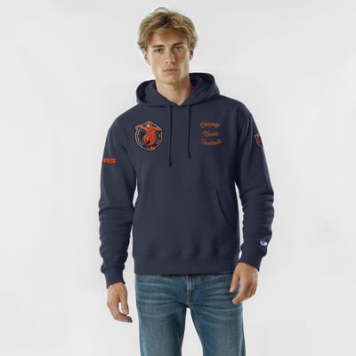 Chicago Bears Disney x Champion Baloo Reverse Weave Hoodie - Navy