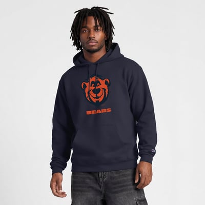  Chicago Bears Disney x Champion Powerblend Full Front Sweatshirt - Navy