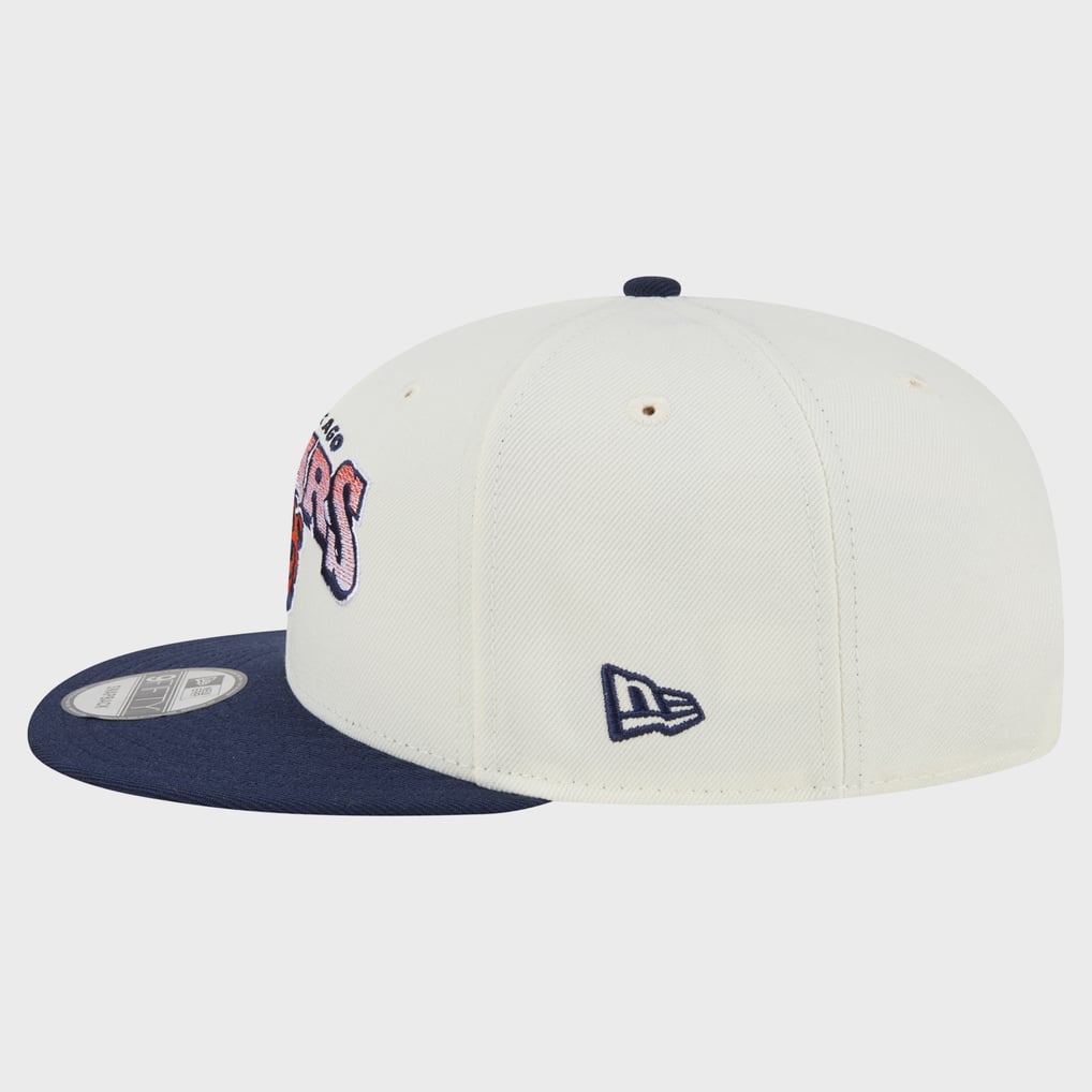 Men's Chicago Bears Disney x New Era Cream/Navy Baloo 9FIFTY Snapback Hat