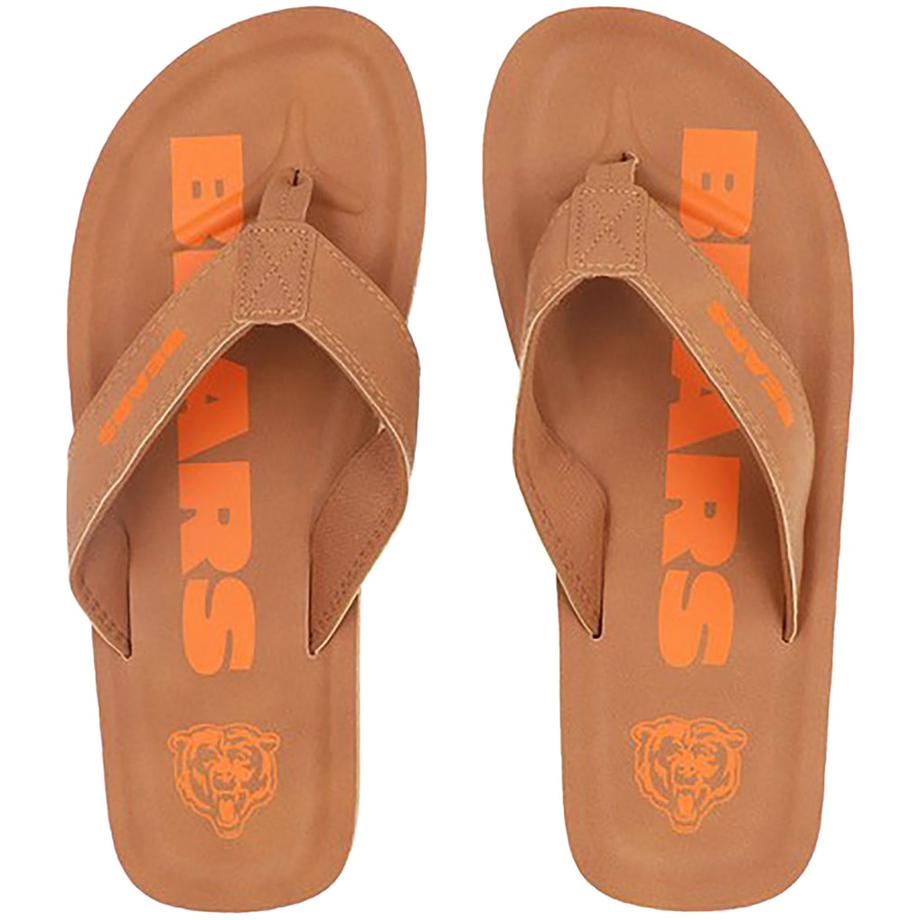 Men Chicago bear’s flip flop CHICAGO BEARS MEN main image 3