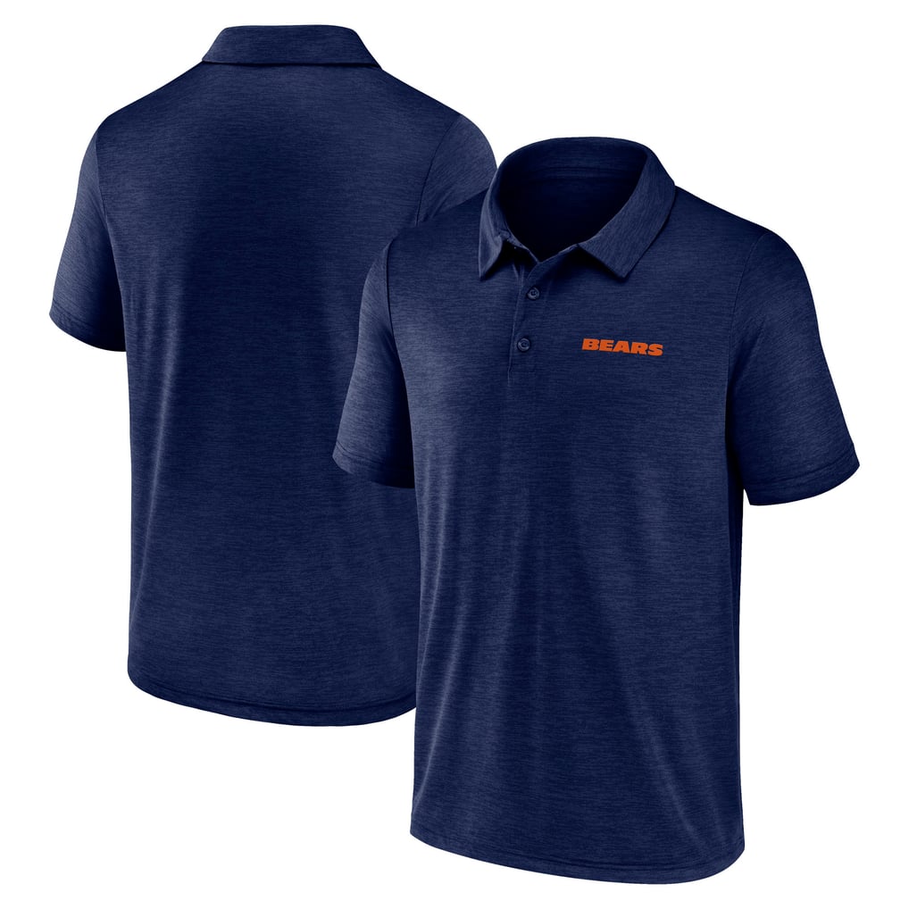 Chicago Bears Logo Athletic Unstoppable Polo - Navy