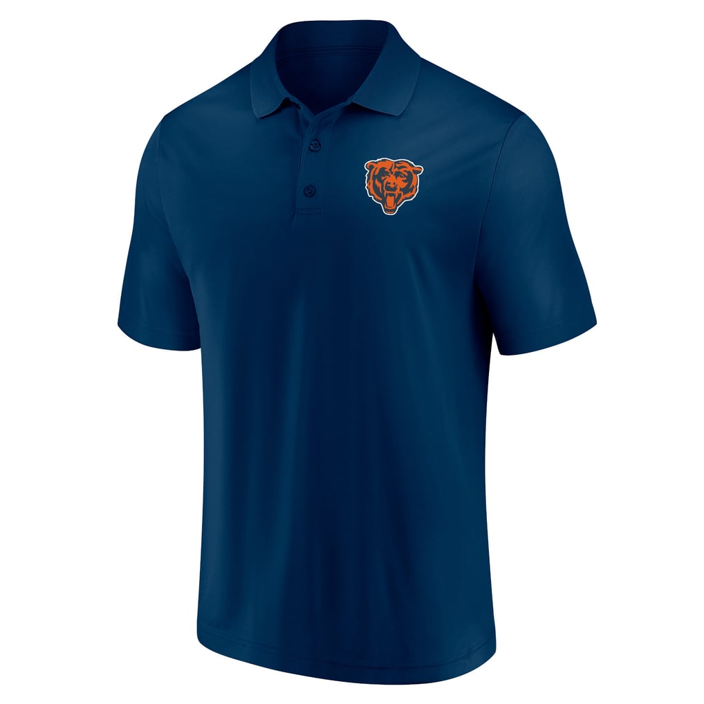 Chicago Bears Fanatics Dueling Two-Pack Polo Set - Navy/Orange