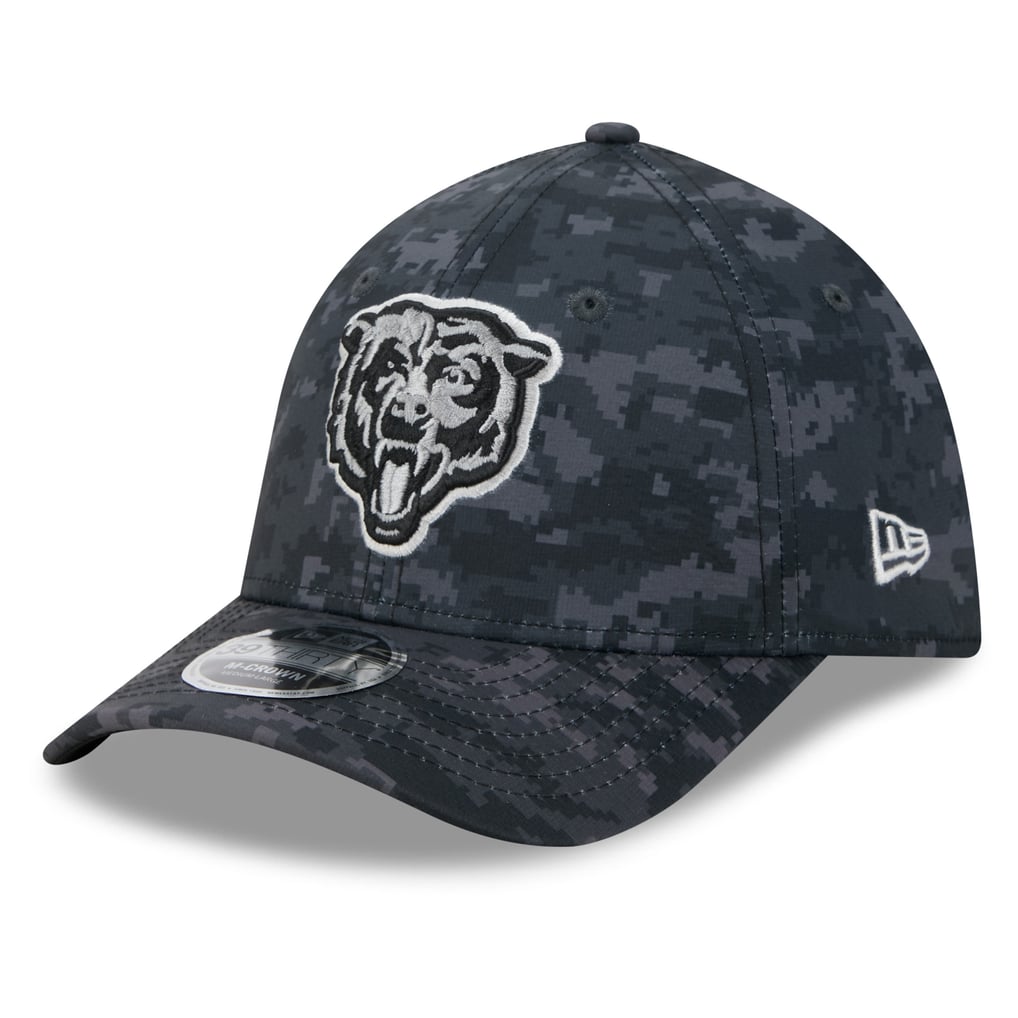New Era Chicago Bears Black 2026 Salute To Service 39THIRTY M-Crown ...