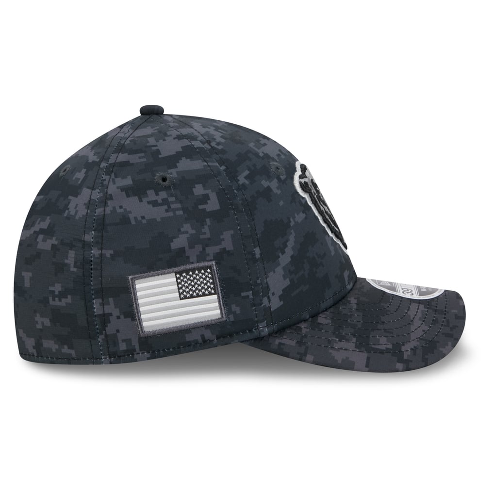 New Era Chicago Bears Black 2026 Salute To Service 39THIRTY M-Crown ...