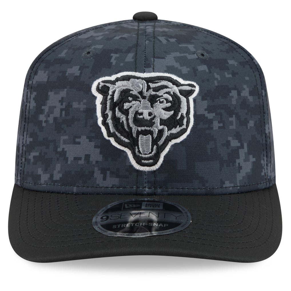 Men's Chicago Bears New Era Black 2026 Salute To Service 9SEVENTY ...