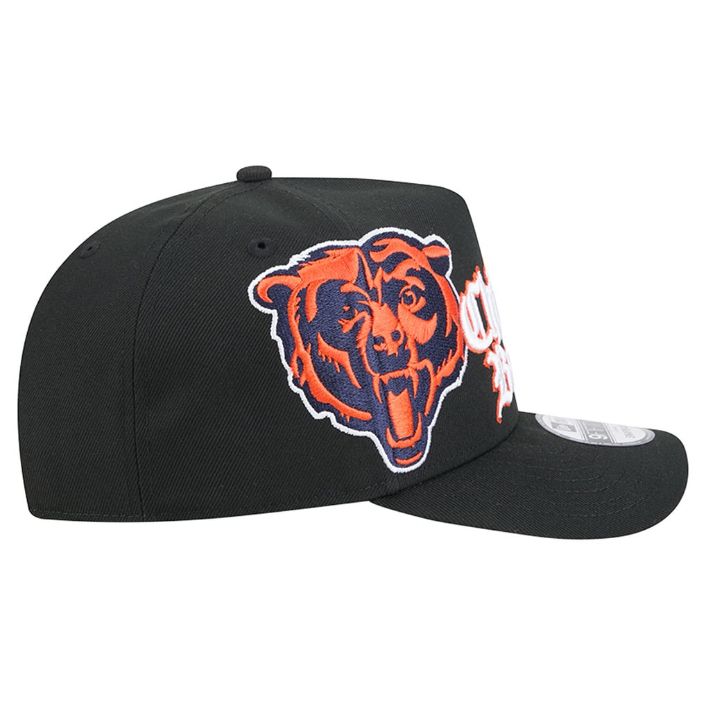 Chicago Bears New Era Proud A-Frame 9FIFTY Snapback Hat - Black