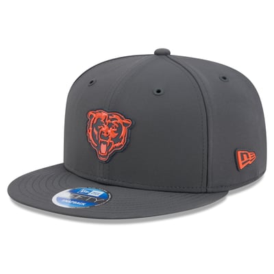 Chicago Bears New Era 2026 Sideline Cold Weather  9FIFTY Snapback Hat - Charcoal