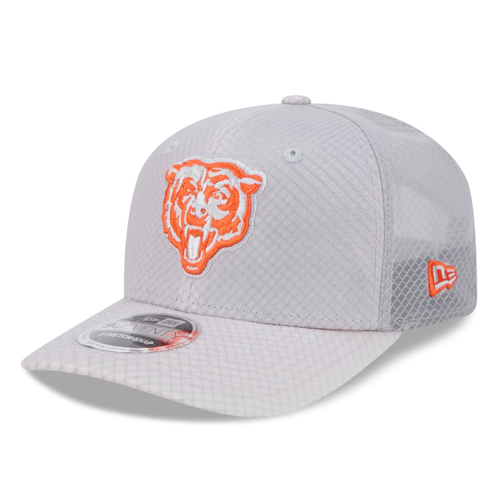 Chicago Bears New Era Jock 9SEVENTY Adjustable Hat - Gray